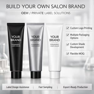 Tinte Permanente para el Cabello de Marca Privada, Fabricante de Tinte para el Cabello OEM, Crema de Coloración Profesional para Salón de Belleza, Larga Duración, Cobertura Total - Product Image 3