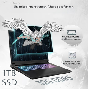 Portátil para Juegos X18Max I7 <span class=keywords><strong>Intel</strong></span> <span class=keywords><strong>Core</strong></span> Ultra 9 Serie <span class=keywords><strong>2</strong></span> RTX5080 32GB+1TB SSD Pantalla <span class=keywords><strong>2</strong></span>.5K 16:10 240Hz con Refrigeración de Alto Rendimiento - Product Image 1