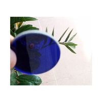 Verre flotté bleu cobalt industriel, miroir d'observation spécial à la flamme