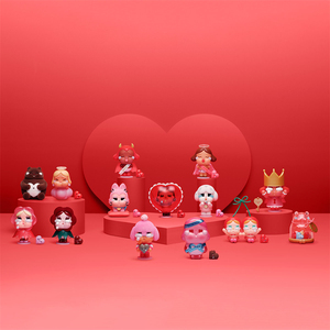 POP MART Original Crybaby Crying for Love Series Figuras Mystery Blind Box Juguetes coleccionables Amante Regalo Juego de decoraciones de escritorio - Product Image 2