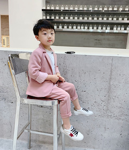 Conjunto de 2 Piezas de Traje Casual para Niño, Estilo Coreano, a la Moda, para Pasarela, 2019 - Product Image 2