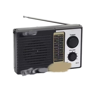 Radio rétro 5 bandes AM FM SW, longue portée, haute sensibilité, antenne télescopique, rechargeable, portable pour la maison et l'extérieur - Product Image 2