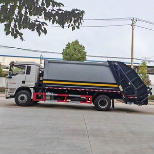 Camión Compactador <span class=keywords><strong>de</strong></span> Basura <span class=keywords><strong>de</strong></span> Alta Eficiencia SHACMAN L3000, Vehículo <span class=keywords><strong>de</strong></span> Servicio Pesado con Cargador Trasero para <span class=keywords><strong>Residuos</strong></span> Sólidos <span class=keywords><strong>Urbanos</strong></span> - Product Image 1