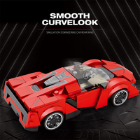 Bloques de Construcción Clásicos COBRA, Juego de Juguetes de Coche para Niños y Adultos, Modelo Pequeño, Regalo DIY, Ladrillos Técnicos, Modelo de Coche