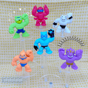 Jincan - Juguete de Monstruo de Dibujos Animados de TPR Suave y Creativo, Muñeco Antiestrés para Apretar con los Dedos, Huevo Sorpresa, Juguetes Pequeños y Lindos para Niños - Product Image 4