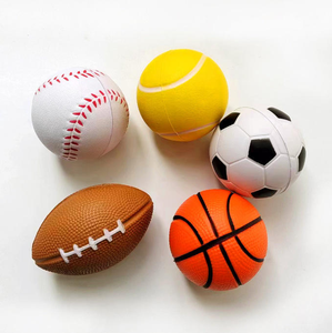 Wholesale Customized Shape Anti-Stress Toys Promotion Toys <b>Foam</b> Basketball Baseball Volleyball <b>Football</b> Stress Balls - Product Image 4