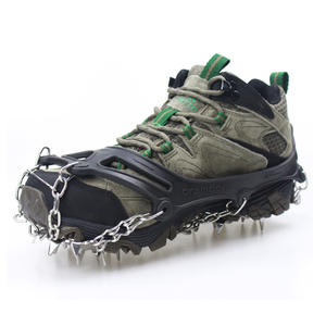 Crampons antidérapants pour chaussures avec pointes en acier inoxydable pour la marche, le jogging, <span class=keywords><strong>l</strong></span>'<span class=keywords><strong>escalade</strong></span> et la randonnée <span class=keywords><strong>sur</strong></span> neige - Product Image 2