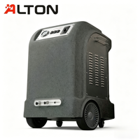 Nettoyeur à glace sèche compact DIB30, machine de sablage à jet froid pour l'entretien et le nettoyage quotidiens des équipements de petites ateliers