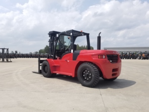 ราคาโรงงาน รถยกดีเซล 10 12 16 18 ตัน แบบ Heavy Duty พร้อมเสาสามท่อน สำหรับคลังสินค้าในท่าเรือ - Product Image 2