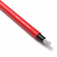 Câble photovoltaïque H1Z2Z2-K 1*4mm2, monoconducteur, cuivre étamé classe 5, XLPO DC1500V, EN50618 CPR, pour centrale solaire extérieure
