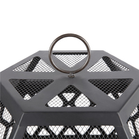 Brasero de table, barbecue, brasero d'intérieur et d'extérieur, table de brasero, brasero à gaz en acier inoxydable, brasero sans fumée, brasero à bois d'extérieur, métal