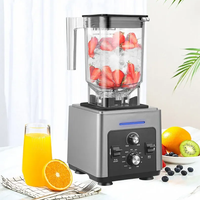 Penjualan laris Mixeur berkecepatan tinggi pembuat es komersil pembuat binatone blender makanan prosesor dan juicer