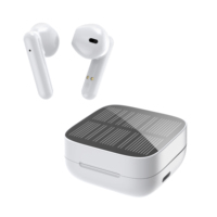 Kingstar Chargeur de batterie externe solaire Écouteurs Bluetooth TWS étanches sans fil Écouteurs sans fil
