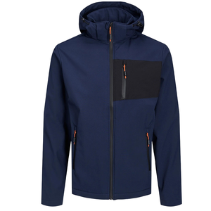 Veste de randonnée d'hiver pour hommes, personnalisable avec logo, imperméable, chaude, softshell, coupe-vent décontracté, vente en gros, fabricant - Product Image 1
