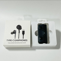 Casque intra-auriculaire filaire Type-C, cordon métallique tressé de 1,2 m, contrôle des appels, non étanche, réduction du bruit, universel Android