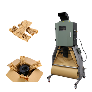 PLC Controlled Motor Driven Kraft Paper Void Fill Cushion Making <strong>Machine</strong> - Product Image 1