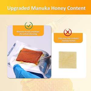 Pembalut Kalsium Alginat Madu Manuka untuk Perawatan Luka di Rumah Sakit - Product Image 5