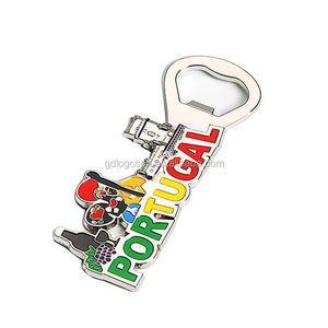 Abridor de Botellas Magnético con Diseño de Gallo de Barcelos, Recuerdo Colorido de Portugal, <span class=keywords><strong>Fado</strong></span>, Vino - Product Image 1