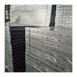 Width 100 mm H Size 40 mm Thickness 1 mm L Size 2500 mm Steel Hot Dip Galvanized Perforated Cable Tray