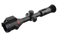 PRS GT650L Teropong Termal 640x512 Sensor Termal 50mm Penglihatan Malam Meteran Jarak Laser 8X Zoom Digital untuk Luar Ruangan