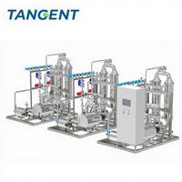 Système d'ultrafiltration industriel TANGENT à prix d'usine avec boîtier de filtre à membrane céramique pour purification de l'eau 1000L/heure Automatique
