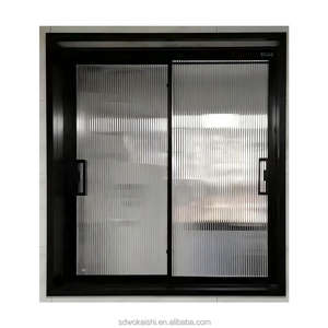 <span class=keywords><strong>Fenêtre</strong></span> coulissante en alliage d'aluminium avec moustiquaire en acier inoxydable, antivol, verrouillage multipoints, magnétique, pour extérieur d'hôtel - Product Image 3