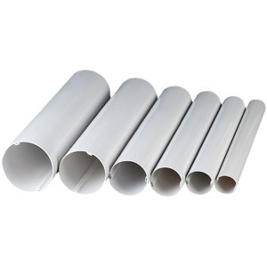 Tubería Recta de <span class=keywords><strong>PVC</strong></span> para Cable de Comunicación de Agua, Protección Subterránea, Bomba Térmica, Tubería Semicircular de 50-200 <span class=keywords><strong>mm</strong></span>, Accesorios Compatibles - Product Image 1
