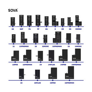 Batería SOVA con 100% de Salud Garantizada para <span class=keywords><strong>iPhone</strong></span> 6 7 8 Plus X XR XS 11 12 13 Mini 14 15 16 Pro Max - Product Image 4