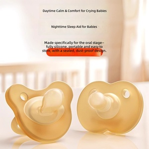 Sucette apaisante pour bébés nouveau-nés, en silicone de qualité alimentaire, sans BPA, ressemblant à un sein, pour nourrissons - Product Image 3