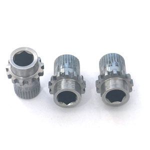 Tuercas hexagonales ciegas personalizadas M4 M6 M8 de acero al carbono métrico, tuercas en T roscadas moleteadas para piezas de maquinaria - Product Image 1