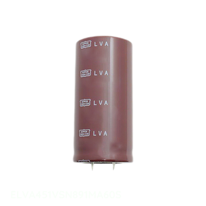 ตัวเก็บประจุแบบ Through Hole รุ่น ELVA451VSN891MA60S ยี่ห้อ CAP ALUM 450V POLAR ความจุ 890 ยูเอฟ - Product Image 1