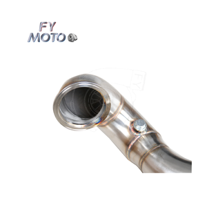 3,5 ''Catted Downpipe para VW Golf MK7 MK7.5 GTI / Seat Leon Cupra 5F/RS 5E <span class=keywords><strong>TFSI</strong></span> / <span class=keywords><strong>A3</strong></span> 1,8 T 2,0 T - Product Image 4