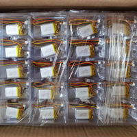 Batería de Polímero de Litio BIXELL Li-polymer 502030 3.7v 250mah Lipo con Conector NTC JST Molex para Dispositivos GPS -20~60