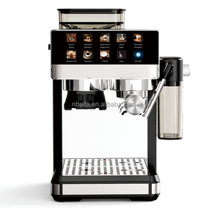Cafetera Espresso Aifa OEM 4 en 1 con Tanque de Leche para Cold Brew, 20 Bares, Bomba ULKA Italiana, Molinillo 3 en 1 y Medidor de Presión - Product Image 5