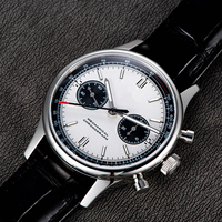 Seagull Kundenspezifische OEM Wasserdichte Herren-Chronographenuhr aus Edelstahl mit mechanischem Uhrwerk
