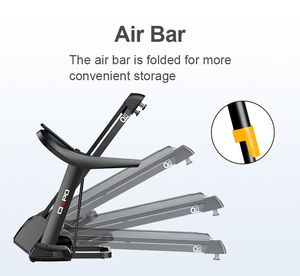 Cinta <span class=keywords><strong>de</strong></span> correr eléctrica con pantalla LED, equipo <span class=keywords><strong>de</strong></span> fitness, plegable para interiores y el hogar, DC 4.0HP - Product Image 6
