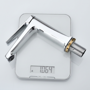 Grifo Monomando Contemporáneo para Baño de Hotel y Hogar, con Agua Fría y Caliente, Solución para Lavabo Individual, Ideal para Desarrollo de Edificios Modernos - Product Image 3