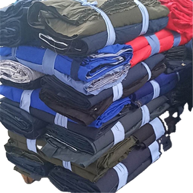 ZHAORUN Wholesale Telas Garment Raw Material Manufacturing Supplier Cotton Twill Cut Piece Textile Fabric for Clothing