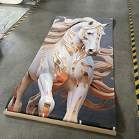 Autocollants muraux en PVC 3D naturels en relief, imperméables, autocollants, faciles à poser, panneaux muraux pour la décoration de salon et de la maison