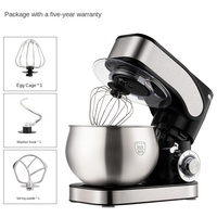 Machine multifonctionnelle pour chef de cuisine Petite machine automatique pour pâte à lait fraîche Bowl-Lift Design 5L Stainless Steel