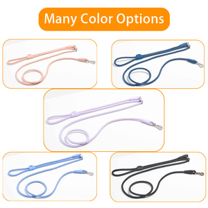 2026 Multifunction Custom Adjustable Length Handsfree Rope <b>Dog</b> Lead Nylon Crossbody Waist Big Medium <b>Dog</b> <b>Leash</b> With Handle - Product Image 6