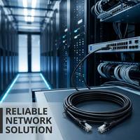 Meilleur prix de gros Câble Ethernet RJ45 Cat6 Cat6A haute vitesse CCA UTP FTP SFTP pour le haut débit domestique