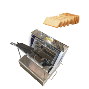 Máquina para Rebanar Pan Tostado, Máquina para Rebanar Pan Panini, Máquina para Rebanar Pan para Sándwiches, Máquina para Hacer Sándwiches de Té para Fábrica de Alimentos - Product Image 2