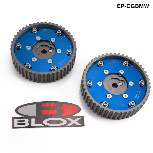 EPMAN Racing Aluminium Billet Pulley Sprocket Timing Cam Gear Blue for BMW E21 E28 E30 E34 E36 318i EP-CGBMW