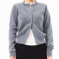 Produits en promotion OEM/ODM – Cardigan pour femme à manches longues, plusieurs couleurs au choix, en 100 % laine mérinos avec boutons