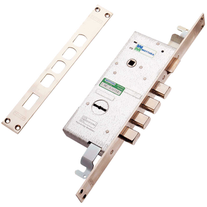 SERRURE DE PORTE BLINDÉE À DOUBLE CARTE ART. 72.140 MOTTURA E47 - Product Image 1