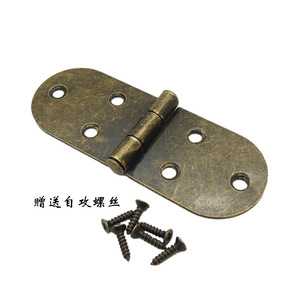 บานพับเฟอร์นิเจอร์เหล็ก 2 มม. แบบติดพื้นผิว ทนทาน สำหรับประตูพับ - Product Image 3