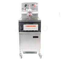 Friteuse Électrique Commerciale Automatique Haute Pression Style Américain Four à Poulet Frit sous Pression avec Filtre à Huile État Neuf Acier Inoxydable
