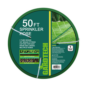 Mangueira de Irrigação Vertak de 50 pés com Três Tubos para Jardim e Fazenda, Mangueira de Irrigação com Conexões de Latão - Product Image 5