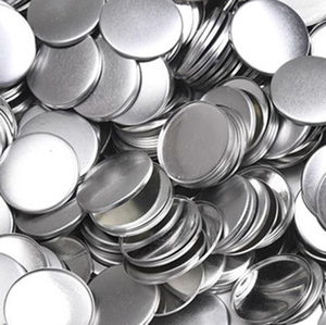 Insignia de botón de hojalata con diseño de impresión personalizado, logotipo promocional, venta al por mayor de fábrica - Product Image 6